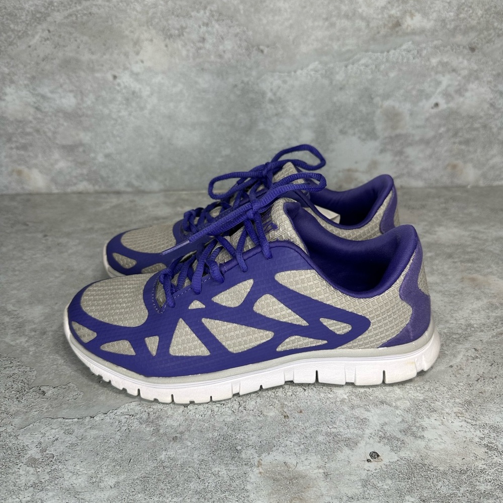 Everlast Purple and Gray Athletic Sneakers 7.5 Woman’s